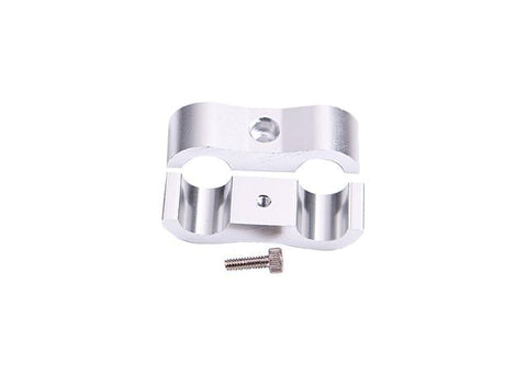 Aeroflow AF156-03S Billet Dual Hose Separator Silver
