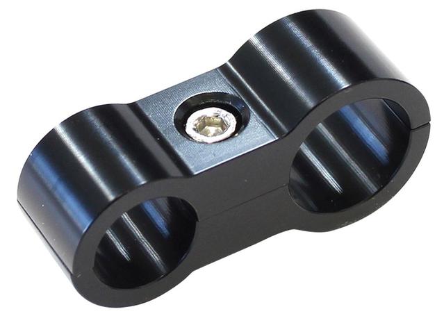 Aeroflow AF156-09-10BLK Stepped Billet Dual Hose