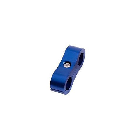 Aeroflow AF156-10 Billet Dual Hose Seperator Blue 15.8mm