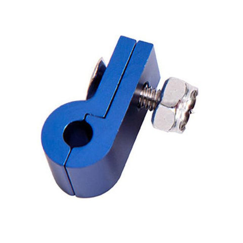 Aeroflow AF157-05 Billet P Style Clamp 5/16 Line Blue