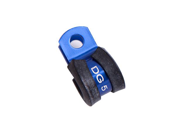 Aeroflow AF158-10 Cushioned P Clamps -10AN 5Pk Blue