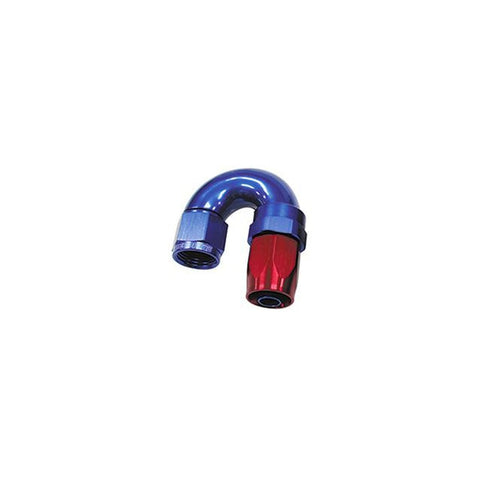 Aeroflow AF159-10 180 Deg Hose End -10AN Blue Full Flow
