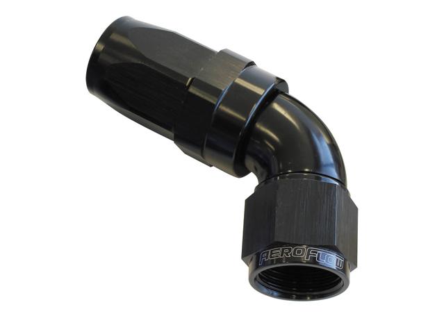 Aeroflow AF198-10BLK 60 Deg Hose End -10AN Black Full