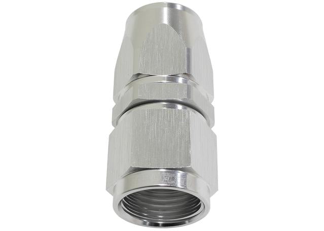 Aeroflow AF201-12DS Alloy Straight Hose End -12AN Silver
