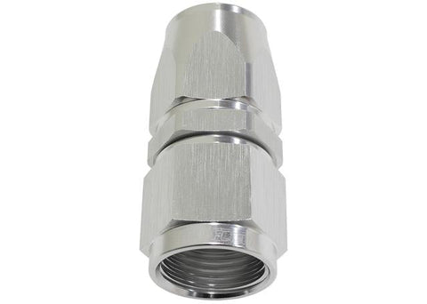 Aeroflow AF201-06DS Alloy Straight Hose End -6AN Silver