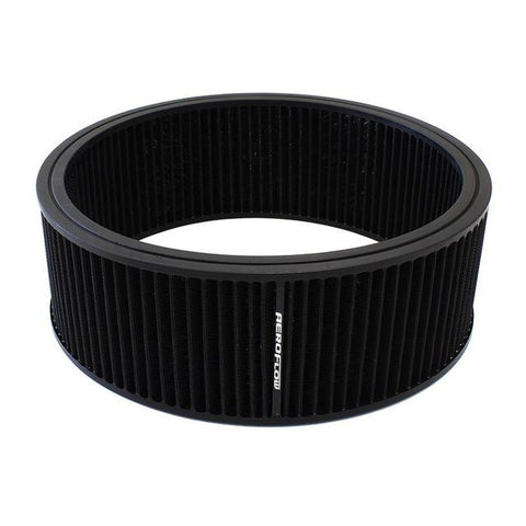 Aeroflow AF2041-3760 Round Air Filter 14" X 5" Washable
