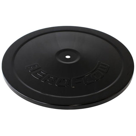 Aeroflow 9" Black Steel Top Plate Only