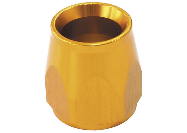Aeroflow AF279-06DG Gold Hose End Socket Ptfe Style