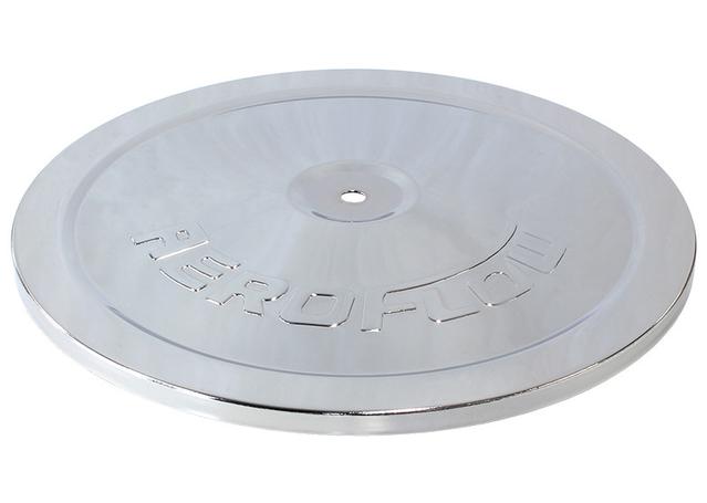 Aeroflow 9" Chrome Steel Top Plate Only