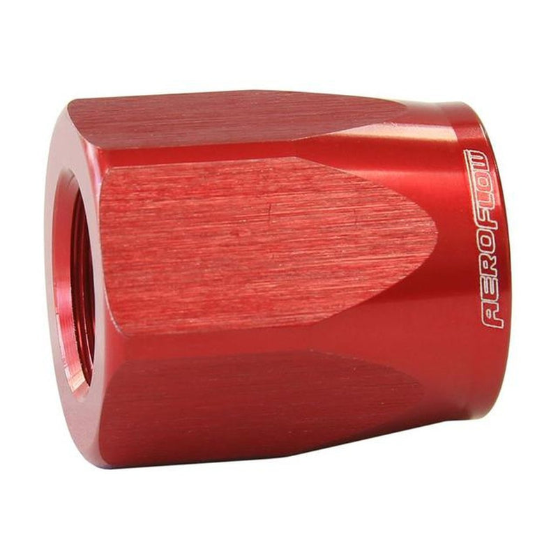 Aeroflow AF298-12DR Hose End Socket Alloy -12AN Red Suits