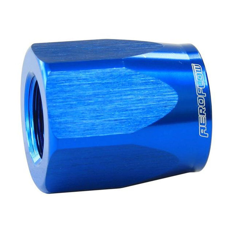 Aeroflow AF298-08DBL Hose End Socket Alloy -8AN Blue