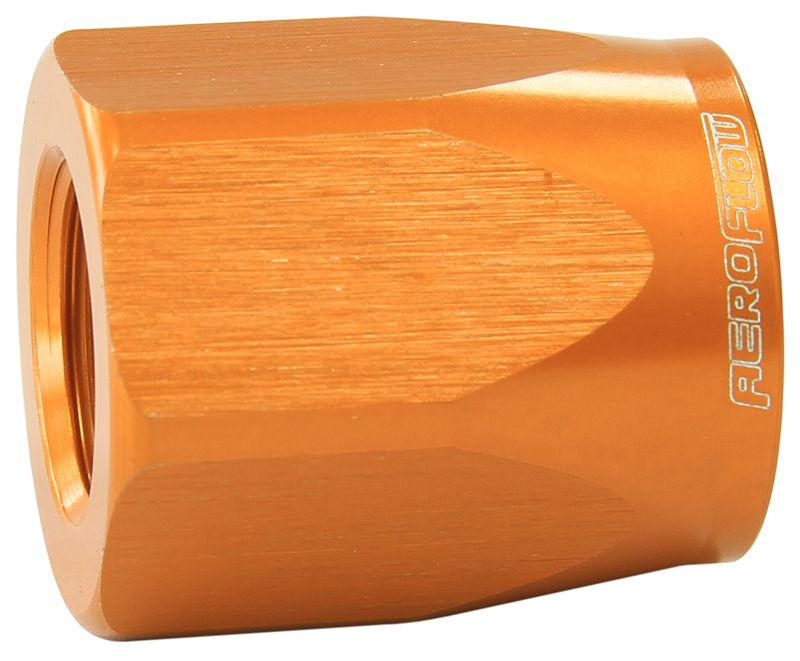 Aeroflow AF298-10DG Hose End Socket Alloy -10AN Gold