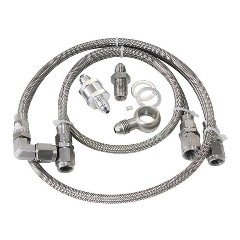 Aeroflow AF30-1000 Turbo Feed Oil Line Kit 30 Micron