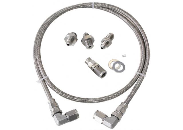 Aeroflow AF30-1004 Universal Turbo Oil Feed Line -3AN