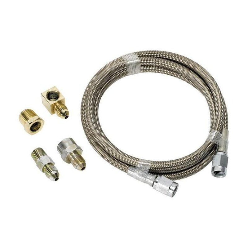 Aeroflow AF30-3006 -3AN X 6Ft Braided SS Line Kit With