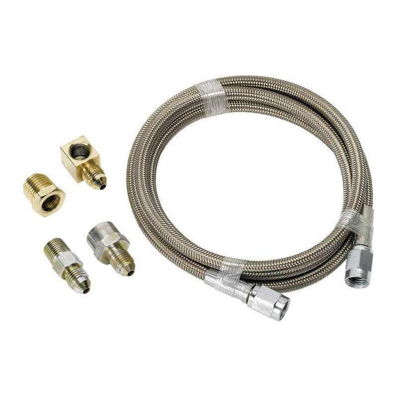 Aeroflow AF30-4006 -4AN X 6Ft Braided SS Line Kitwith