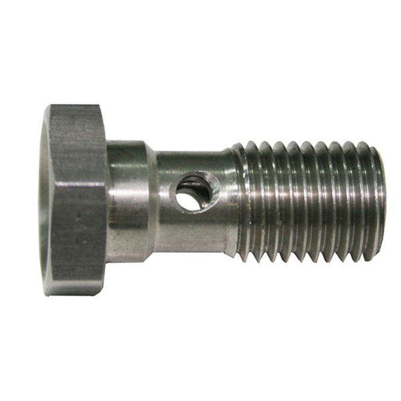 Aeroflow AF301-03 Banjo Bolt M10 X 1.0 Stainless 20mm Long