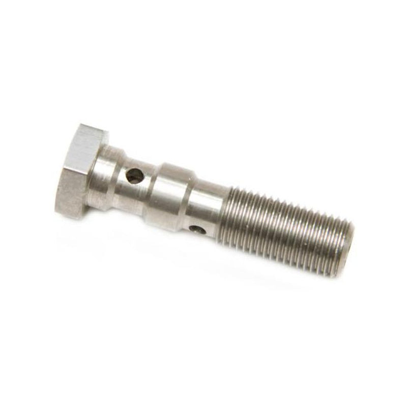 Aeroflow AF305-03L Double Banjo Bolt 3/8 X24 Stainless