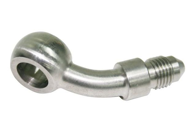 Aeroflow AF336-03 -3AN To 45Deg Banjo 12mm Stainless