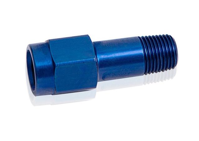 Aeroflow AF372-06 3/8" Npt Extension Blue Male To Female