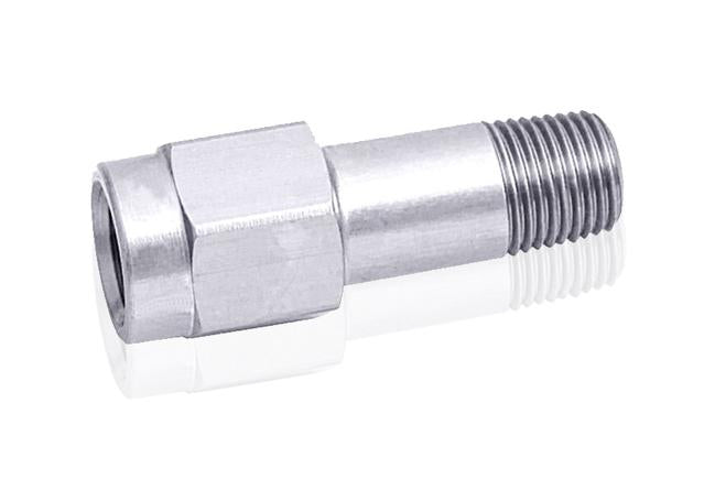 Aeroflow AF372-06S 3/8" Npt Extension Silver Male To