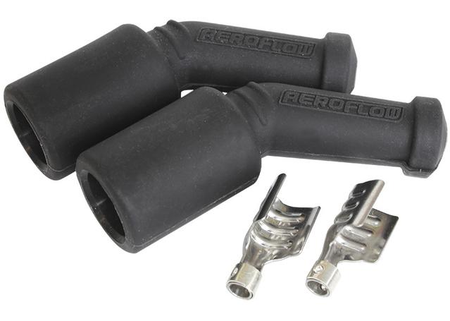 Aeroflow Coil Boots & Term 5 Deg. 2 Boots & 2 Terminals