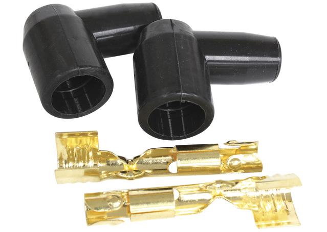 Aeroflow Distributor Boots & Terminals 90 Deg 2 Boots & 2