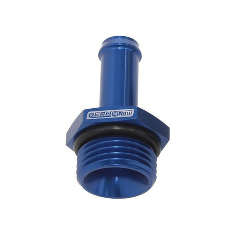 Aeroflow AF414-06-05 -6ORB To 5/16" Push On Barb Blue