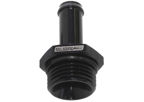 Aeroflow AF414-08-08BLK -8ORB To 1/2" Push On Barb Black