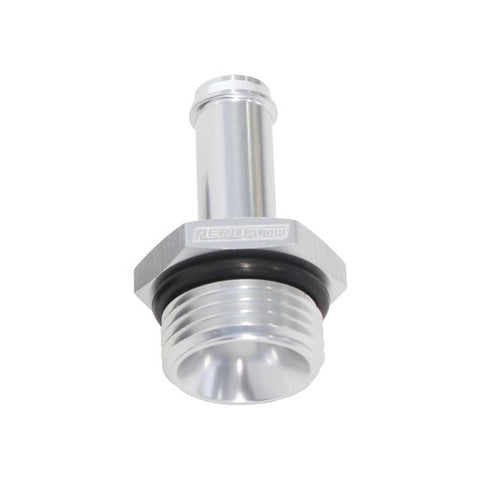 Aeroflow AF414-06-04S -6ORB To 1/4" Push On Barb Silver