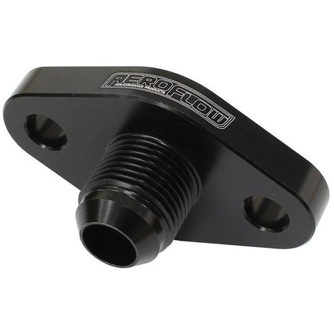Aeroflow Turbo Drain Adapter -10AN 51mm Hole Centres