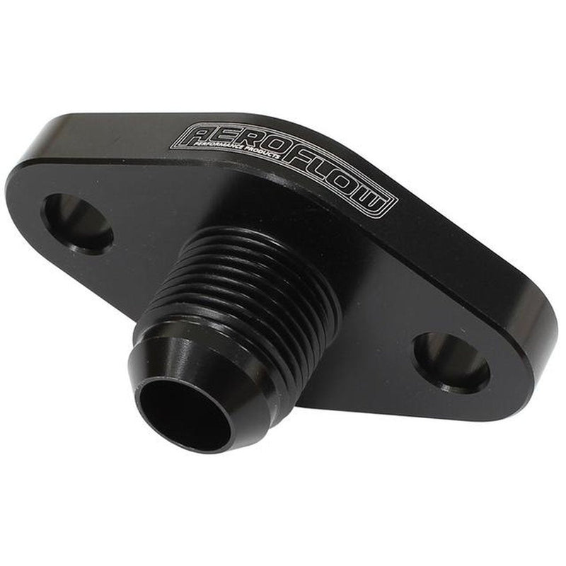 Aeroflow Turbo Drain Adapter -10AN 51mm Hole Centres