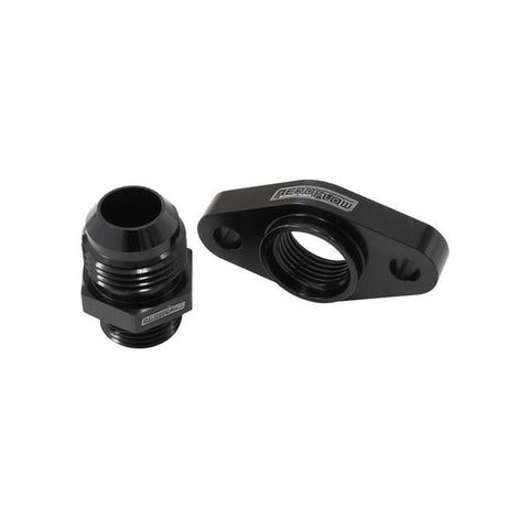 Aeroflow Turbo Drain Adapter -12AN Male 51mm Hole Centres