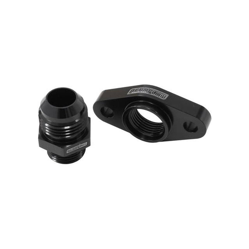 Aeroflow Turbo Drain Adapter -12AN Male 51mm Hole Centres
