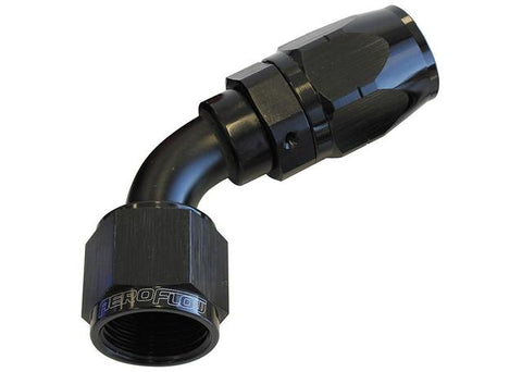 Aeroflow AF508-10BLK Alloy 60 Deg Hose End -10AN Black