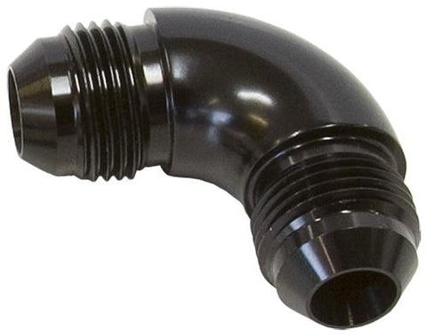 Aeroflow AF521-08BLK -8AN 90 Deg Male Flare Union Black