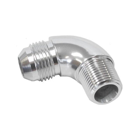 Aeroflow AF522-04-04S 90 Deg 1/4" To -4AN Full Flow