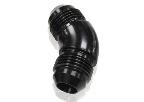 Aeroflow AF527-10BLK -10AN 45 Deg Male Flare Union Black