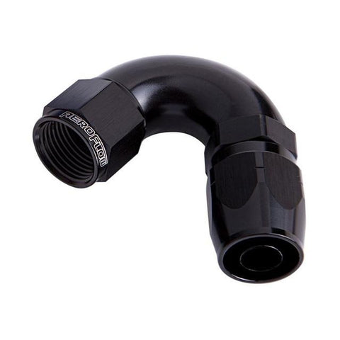 Aeroflow AF554-12-10BLK Stepped 120 Deg Hose End -12 to