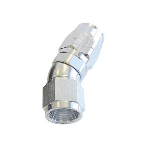 Aeroflow AF557-16S Alloy 30 Deg Hose End -16AN Silver