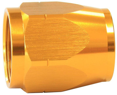 Aeroflow AF559-06DCG Gold Hose End Socket Cutter Style