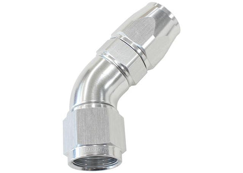 Aeroflow AF572-04DS 45 Deg -4AN Full Flow Teflon Hose End