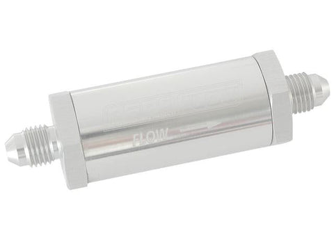 Aeroflow AF607-04S -4AN Inline Fuel & Oil Filter Silver