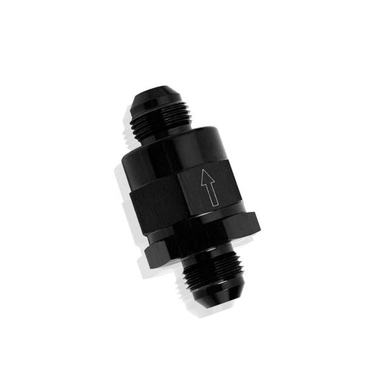 Aeroflow AF612-08BLK Check Valve Inline -8AN Black / One