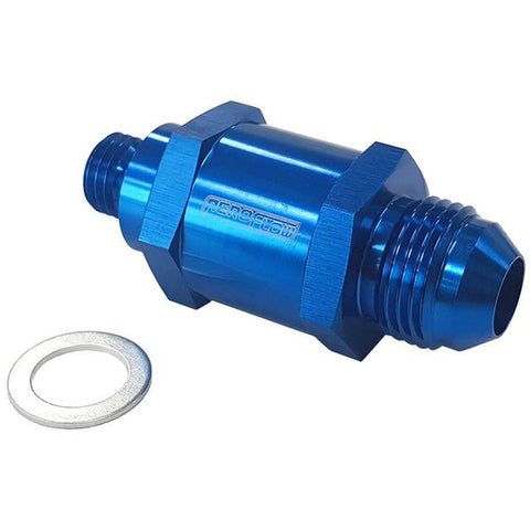 Aeroflow AF615-06 Checkvalve Blue Male To Male Bosch Pump