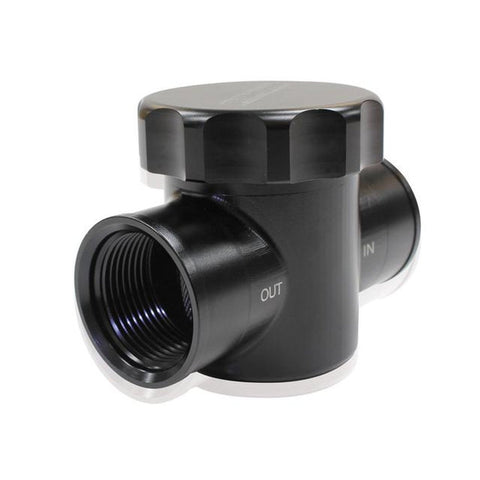 Aeroflow AF64-2043 Billet Radiator Filter Black Fit To