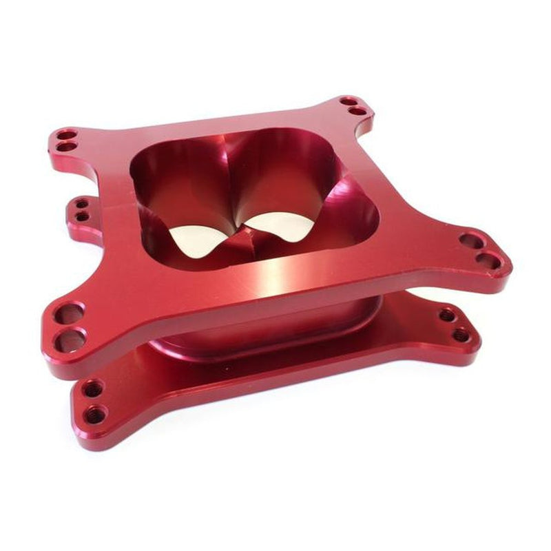 Aeroflow AF64-2071R Velocity Carb Spacer 2" 4150 Red