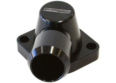 Aeroflow AF64-2092BLK Billet Thermostat Housing Black