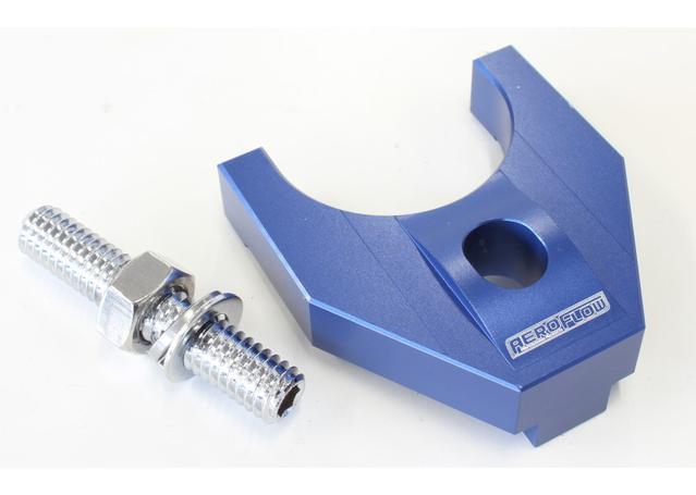 Aeroflow AF64-2093 Billet Distributor Hold Down Blue