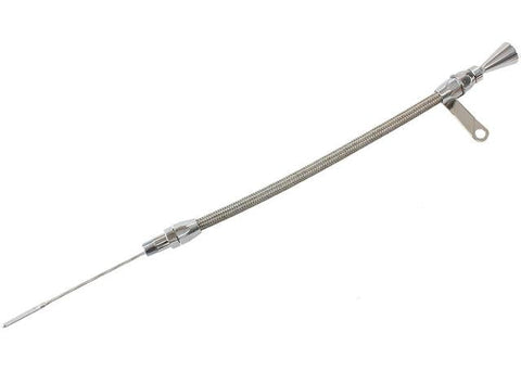 Aeroflow 1/4" Npt Universal Dipstick Chrome, 20.75" Oal